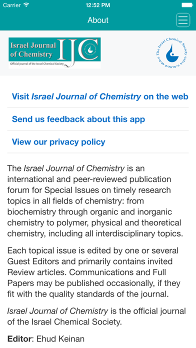 How to cancel & delete Israel Journal of Chemistry from iphone & ipad 3