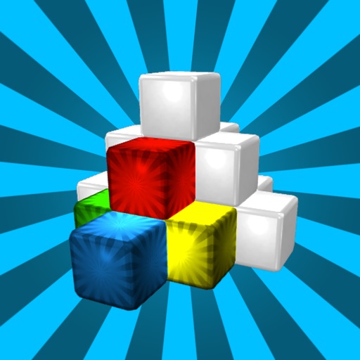 Memory Cubes 3D Icon