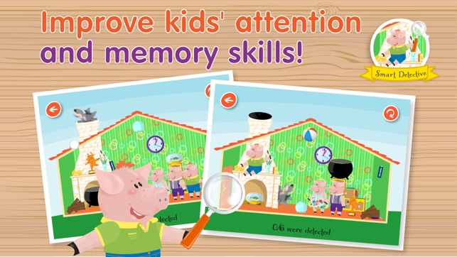 Kids Apps ∙ The Three Little Piggies and Big Bad Wolf.(圖5)-速報App