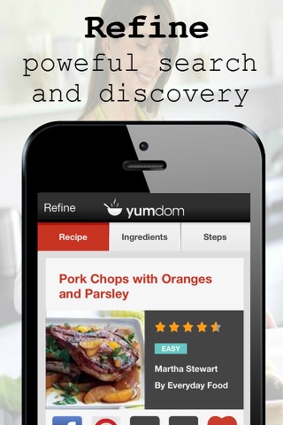 YumDom: Free tasty recipes for your diet, allergy, and nutrition needs from rustic to gourmet  by top chefs screenshot 3