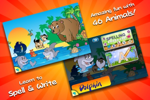 Learn to Spell & Write : Animals screenshot 2