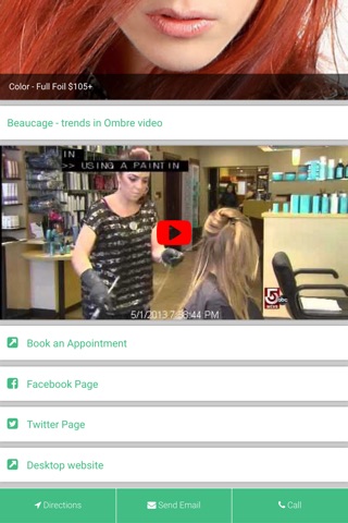 Beaucage Salon screenshot 2