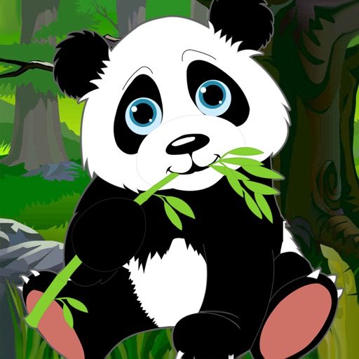 Fall in the jungle : Super panda skydiving - Free Edition icon