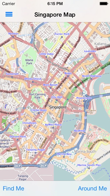 Singapore City Map Offline - MapOff
