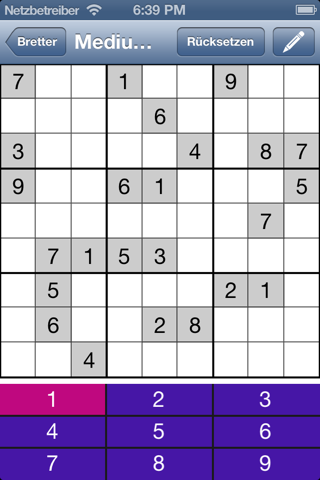 Sudoku (Number Place) - a great way to train your brain and have fun. Free screenshot 3