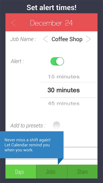 Shift Calendar Pro - Work Schedule Organizer with Hour & Pay Calculator screenshot-3