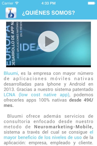 Bluumi Mobile Apps screenshot 2