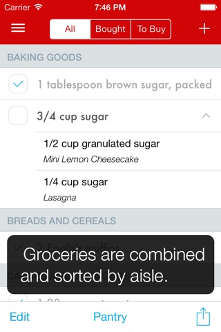Paprika Recipe Manager for iPhone screenshot 4