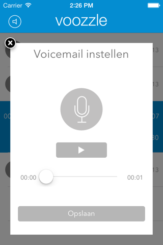 Voozzle visual voicemail screenshot 3