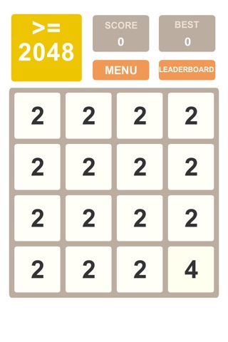 I'm not 2048 screenshot 3