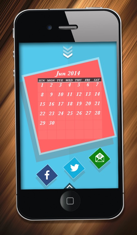 Wallpaper Calendar for iOS 7 screenshot-4