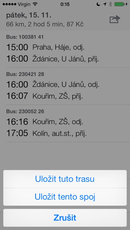 Jízdní řády screenshot-3