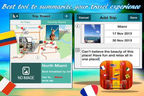 Travel Log Maker Lite screenshot 2