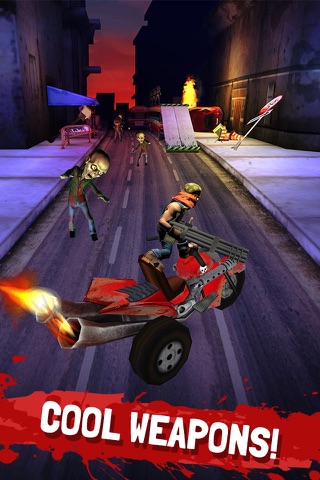 Running Zombie War: Killing Dead - by Fun Games For Free screenshot 3