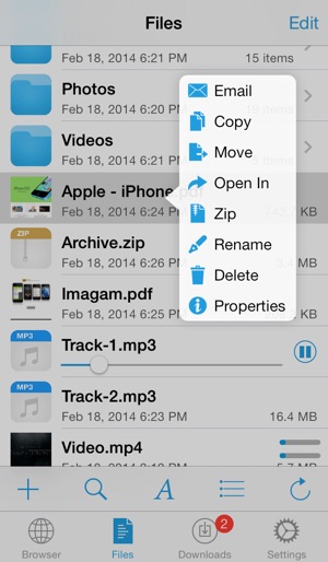 DownloadMate - Music, Video, File Downloader & Manager(圖1)-速報App