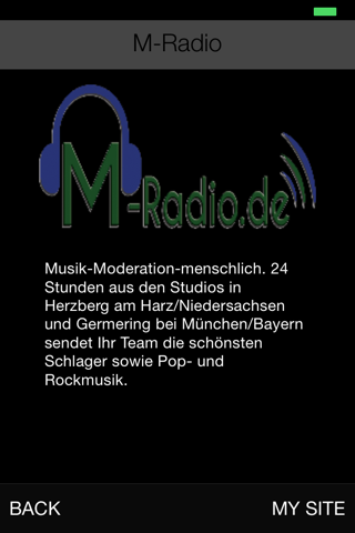 M-Radio screenshot 2