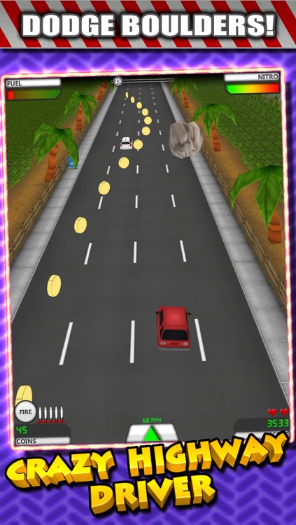 Crazy Highway Nitro Car Chase Driver - Endless Road Racing Adrenaline Game