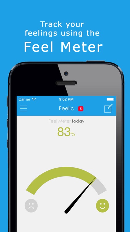 Feelic - Mood Tracker, Share, Text & Chat with Friends screenshot-3
