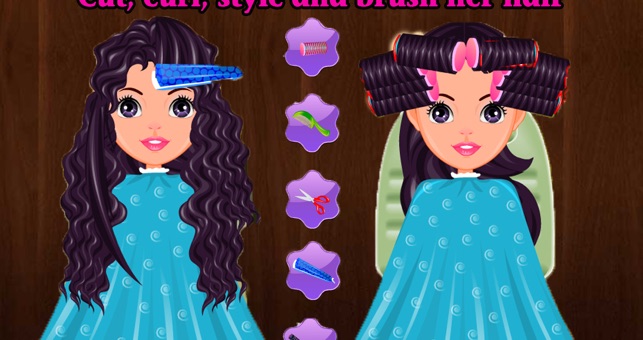 Hair salon Hairdo - kids games(圖2)-速報App