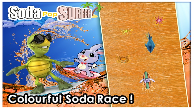 Soda Pop Surfer Free - Animal Fun Surf and Drink screenshot-4