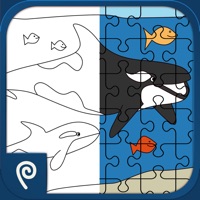 Color It Puzzle It Sea Creatures Lite