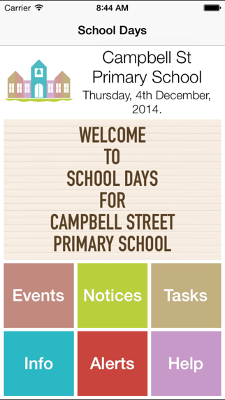 How to cancel & delete Campbell St PS School Days from iphone & ipad 1