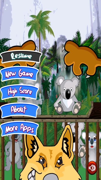 Koala Fall Survival Blast - Crazy Angry Dingo Escape Game for Kids screenshot-4