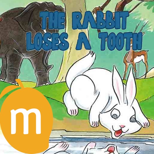 The Rabbit Loses A Tooth - An Interactive eBook in English for children with learning games