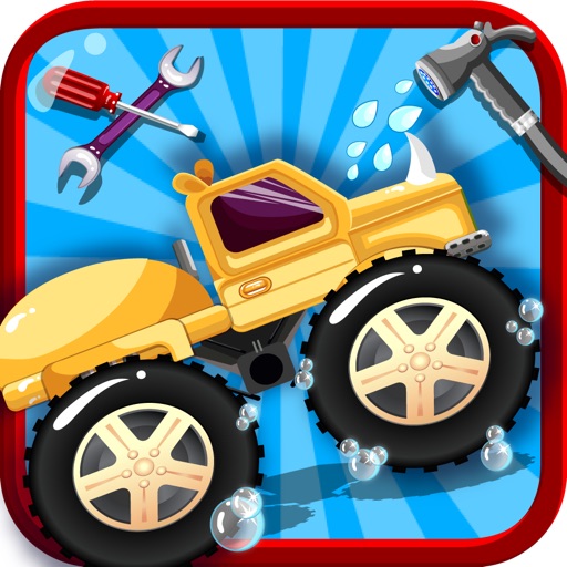 Monster Truck Wash - Casual Kids Games icon