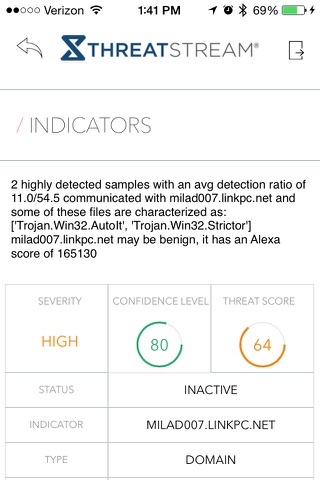 ThreatStreamMobile screenshot 3