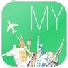 Malaysia Offline map & flights. Airline tickets, airports, car rental, hotels booking. Free navigation.
