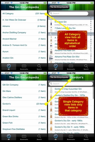 The Gin Encyclopedia screenshot 2