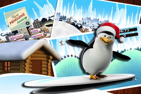 Flying Penguins in New York Free - The crazy birds sliding on the town - Free Version screenshot 4