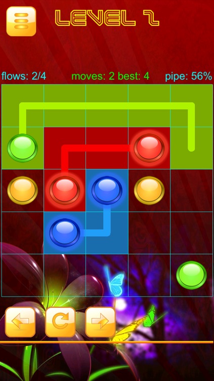 Glowing Neon - the shiny game puzzle for brilliant people - Free screenshot-3