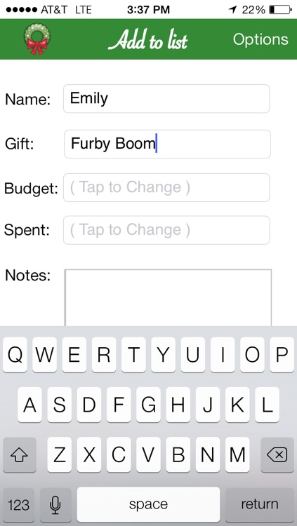 Christmas List screenshot-3