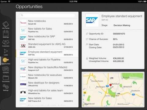 SAP Sales Companion screenshot 2