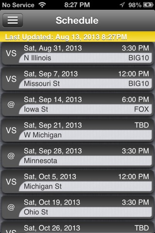 Iowa Football Live screenshot 3