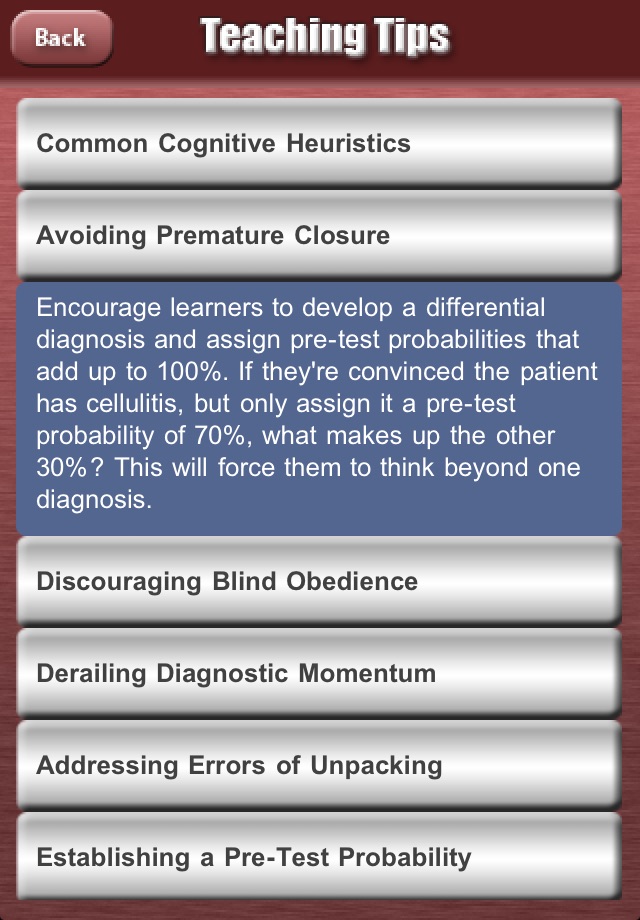 Medicine Toolkit - Teaching Tools for Academic Physicians screenshot 4