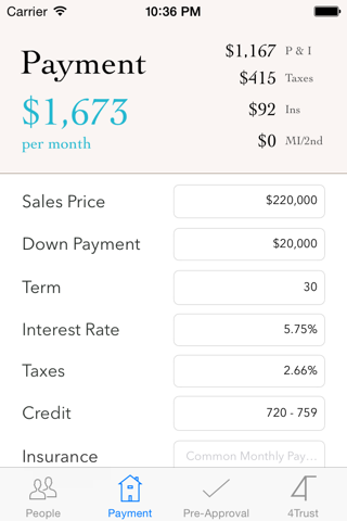4Trust Mortgage Calculator screenshot 2