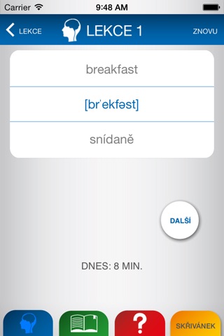 Angličtina Skřivánek Start screenshot 3