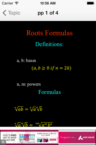 Math Cheat Sheets screenshot 4