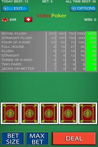 Video Poker Club - Awesome Mini Poker Game With Bouns Packs screenshot 3