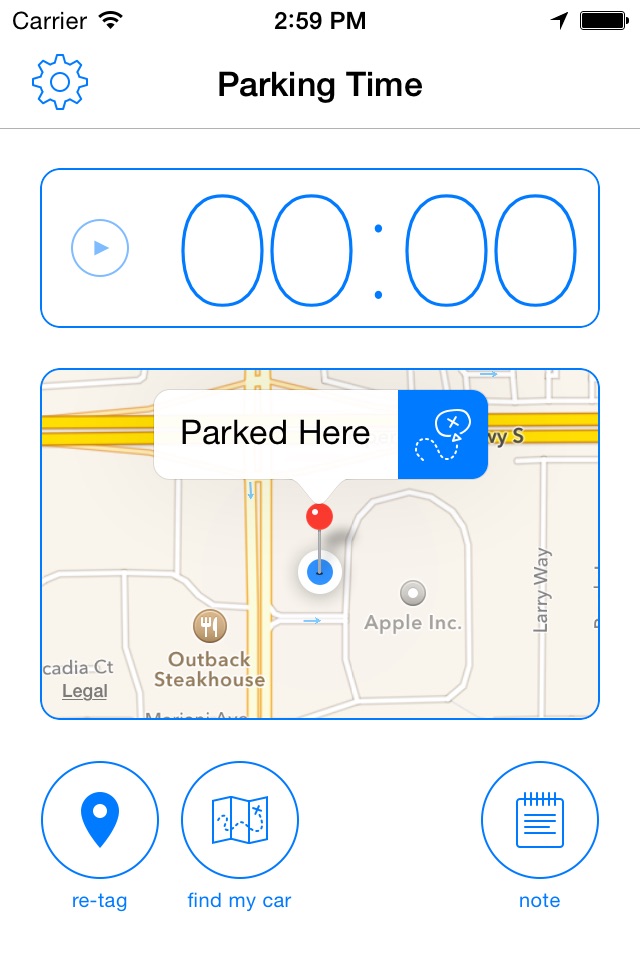 Parking Time - Meter Tracking, GPS Car Location, and Low Time Reminders screenshot 2