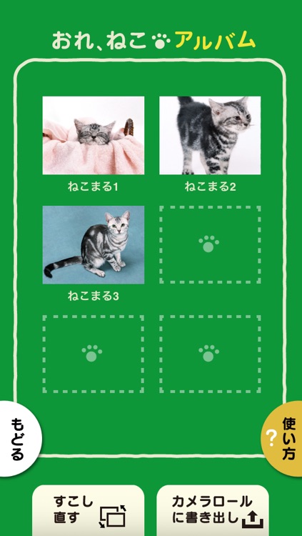 スライドショー作成アプリ「おれ、ねこ 木村カエラバージョン」思い出ぽん！ screenshot-3