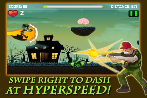 Zombie Gravedigger Chase – Run Jump and Dash with Cemetery Undertaker Nick the Ghoul! screenshot 2