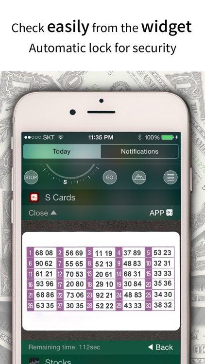 Simple Security Cards - Widget