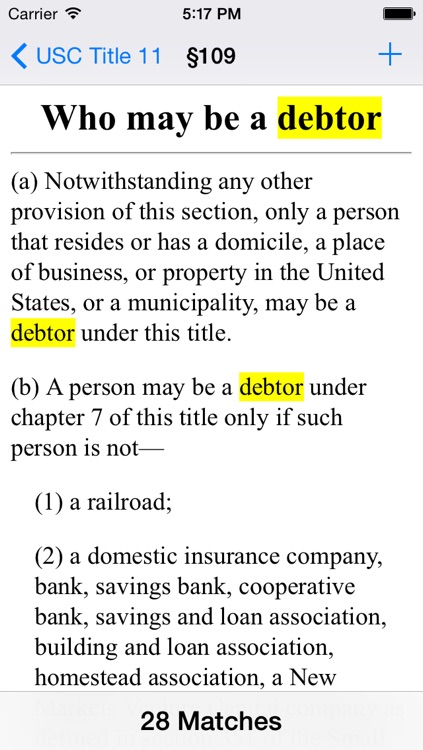 U.S.C. Title 11 - Bankruptcy Code
