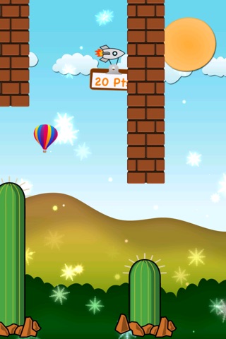 Flappy Balloon Premium screenshot 4