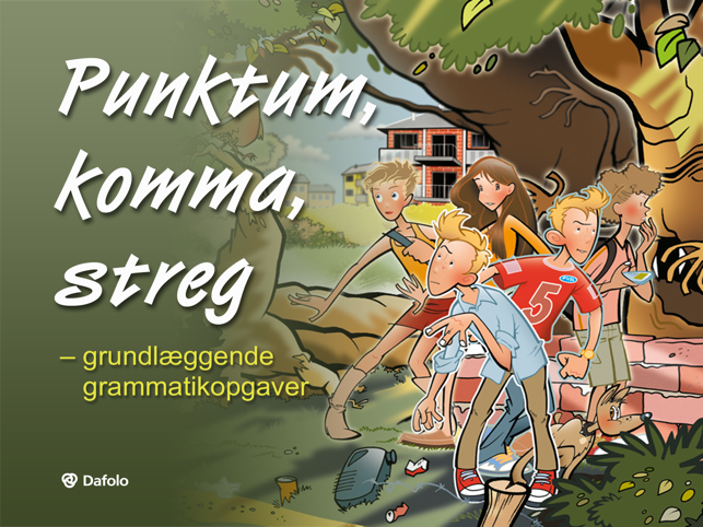 Punktum, komma, streg - grundlæggende grammatikopgaver(圖1)-速報App