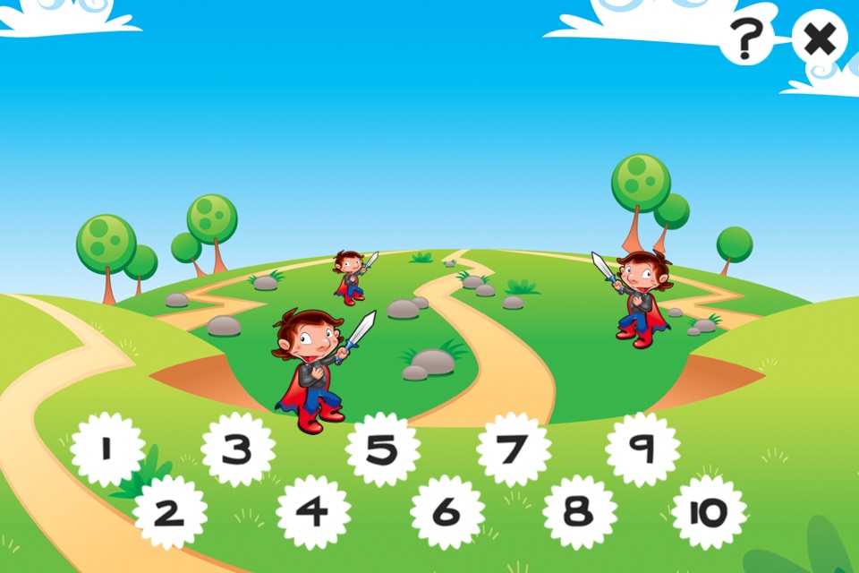 A Fairy Tale Counting Game: Learning to count for children with Fantasy screenshot 3